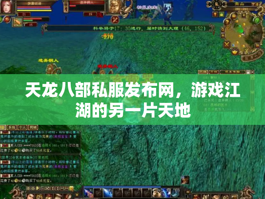 天龙八部私服发布网，游戏江湖的另一片天地