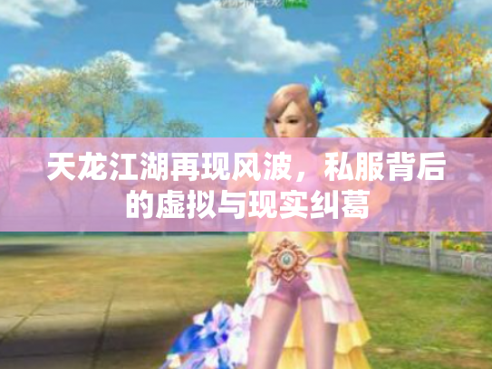 天龙江湖再现风波，私服背后的虚拟与现实纠葛