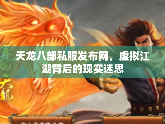 天龙八部私服发布网，虚拟江湖背后的现实迷思