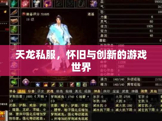 天龙私服，怀旧与创新的游戏世界