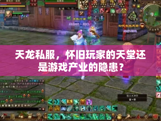 天龙私服，怀旧玩家的天堂还是游戏产业的隐患？