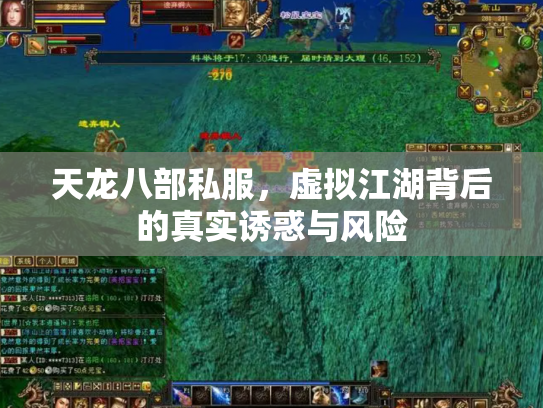 天龙八部私服，虚拟江湖背后的真实诱惑与风险