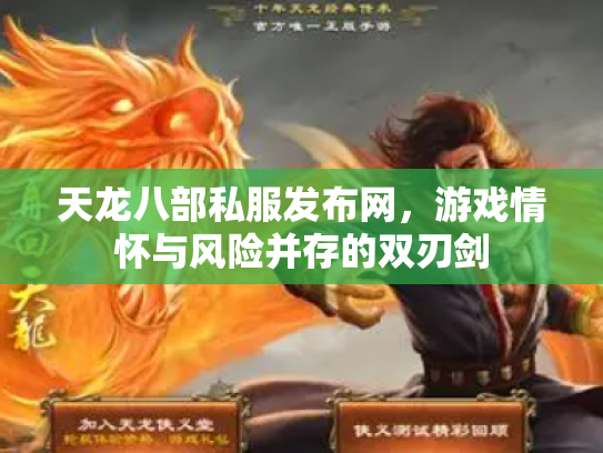 天龙八部私服发布网，游戏情怀与风险并存的双刃剑