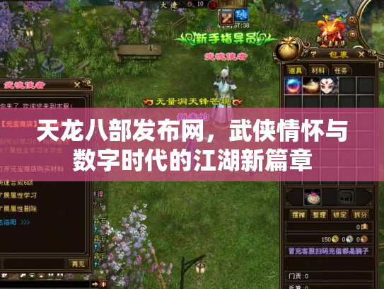 天龙八部发布网，武侠情怀与数字时代的江湖新篇章
