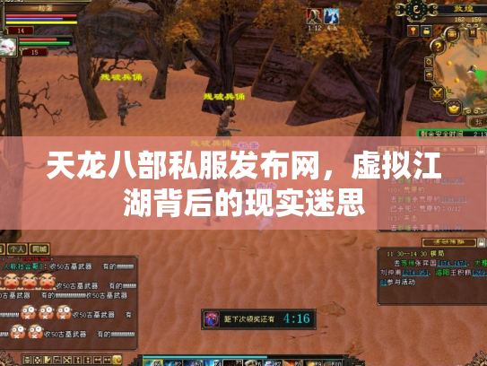 天龙八部私服发布网，虚拟江湖背后的现实迷思