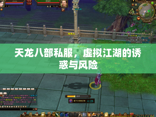 天龙八部私服，虚拟江湖的诱惑与风险