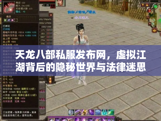 天龙八部私服发布网，虚拟江湖背后的隐秘世界与法律迷思