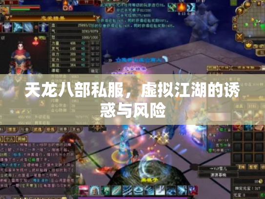 天龙八部私服，虚拟江湖的诱惑与风险