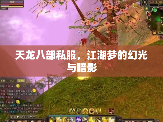 天龙八部私服，江湖梦的幻光与暗影