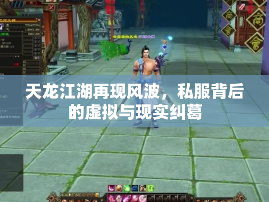 天龙江湖再现风波，私服背后的虚拟与现实纠葛