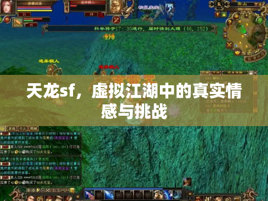 天龙sf，虚拟江湖中的真实情感与挑战