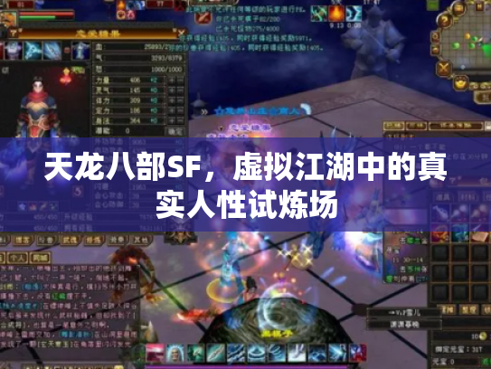 天龙八部SF，虚拟江湖中的真实人性试炼场