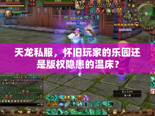 天龙私服，怀旧玩家的乐园还是版权隐患的温床？