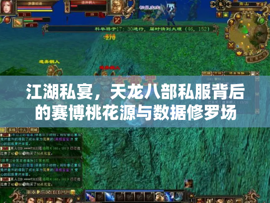 江湖私宴，天龙八部私服背后的赛博桃花源与数据修罗场
