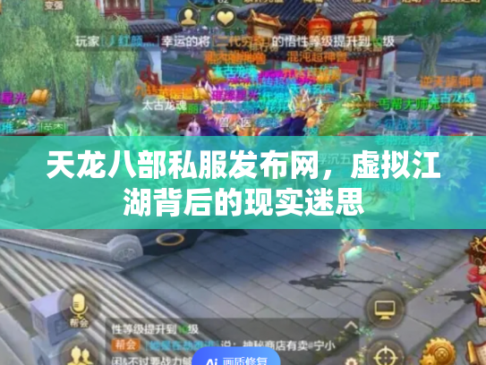 天龙八部私服发布网，虚拟江湖背后的现实迷思