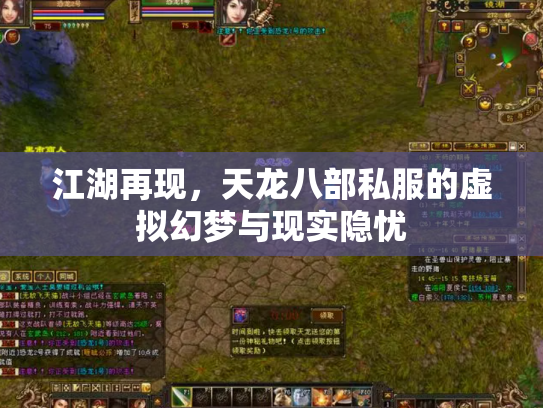 江湖再现，天龙八部私服的虚拟幻梦与现实隐忧