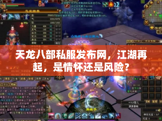 天龙八部私服发布网，江湖再起，是情怀还是风险？
