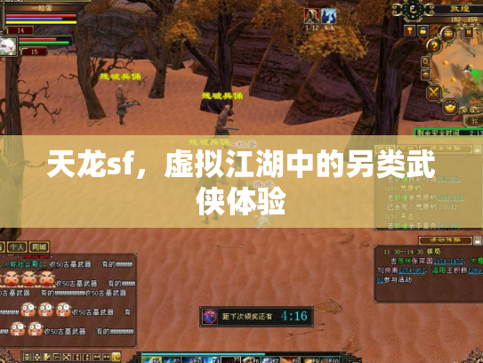 天龙sf，虚拟江湖中的另类武侠体验