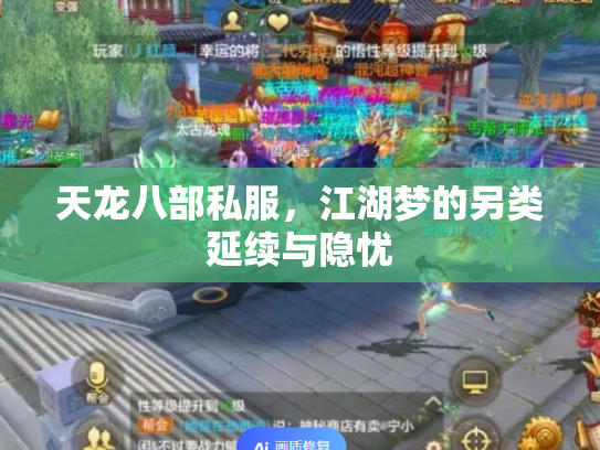 天龙八部私服，江湖梦的另类延续与隐忧