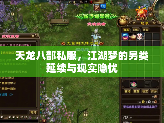 天龙八部私服，江湖梦的另类延续与现实隐忧