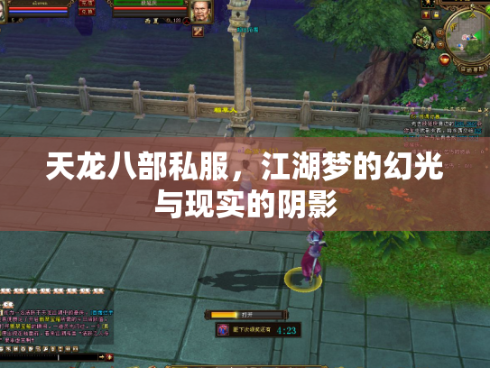 天龙八部私服，江湖梦的幻光与现实的阴影