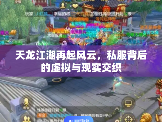 天龙江湖再起风云，私服背后的虚拟与现实交织