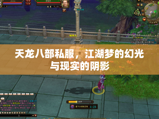 天龙八部私服，江湖梦的幻光与现实的阴影