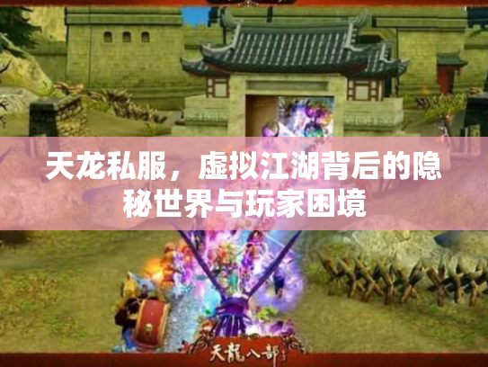 天龙私服，虚拟江湖背后的隐秘世界与玩家困境