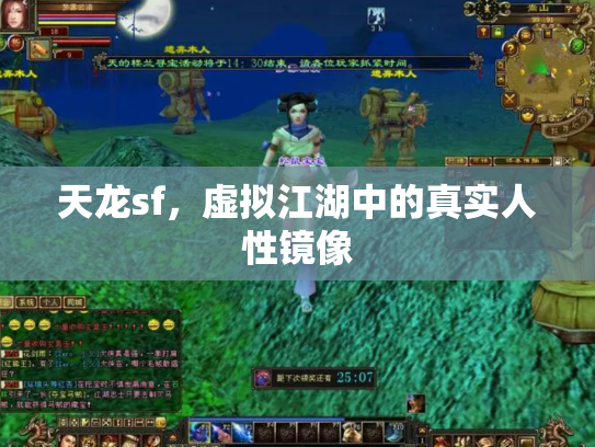 天龙sf，虚拟江湖中的真实人性镜像
