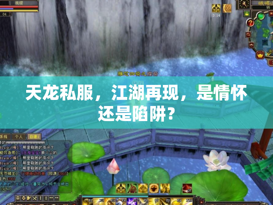天龙私服，江湖再现，是情怀还是陷阱？