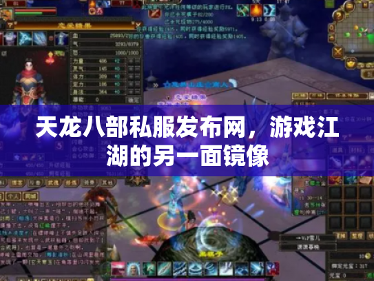 天龙八部私服发布网，游戏江湖的另一面镜像