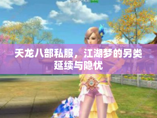 天龙八部私服，江湖梦的另类延续与隐忧