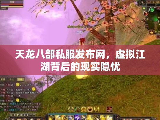 天龙八部私服发布网，虚拟江湖背后的现实隐忧