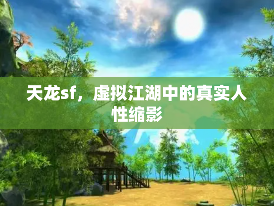 天龙sf，虚拟江湖中的真实人性缩影