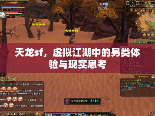 天龙sf，虚拟江湖中的另类体验与现实思考