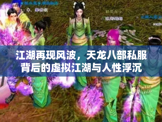 江湖再现风波，天龙八部私服背后的虚拟江湖与人性浮沉