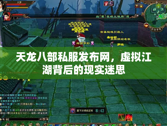 天龙八部私服发布网，虚拟江湖背后的现实迷思