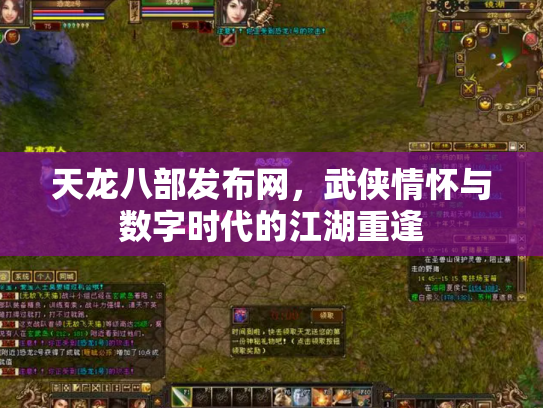 天龙八部发布网，武侠情怀与数字时代的江湖重逢