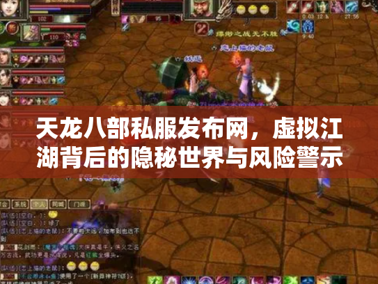 天龙八部私服发布网，虚拟江湖背后的隐秘世界与风险警示