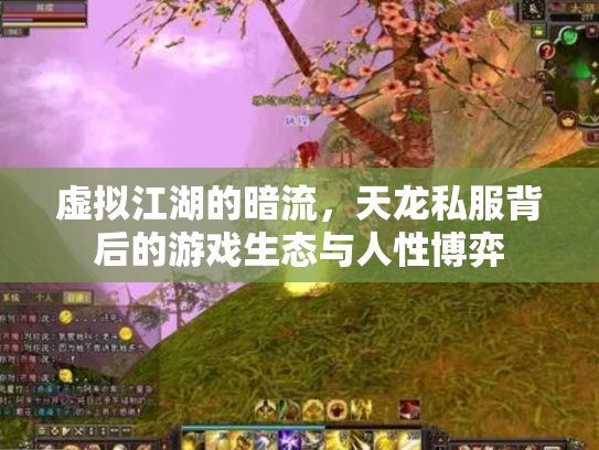 虚拟江湖的暗流，天龙私服背后的游戏生态与人性博弈