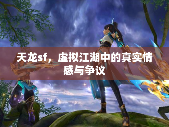 天龙sf，虚拟江湖中的真实情感与争议