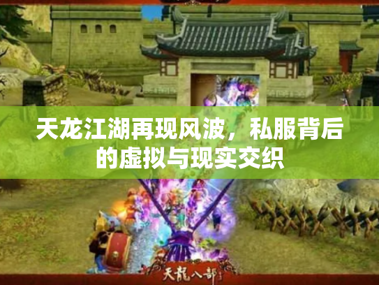 天龙江湖再现风波，私服背后的虚拟与现实交织