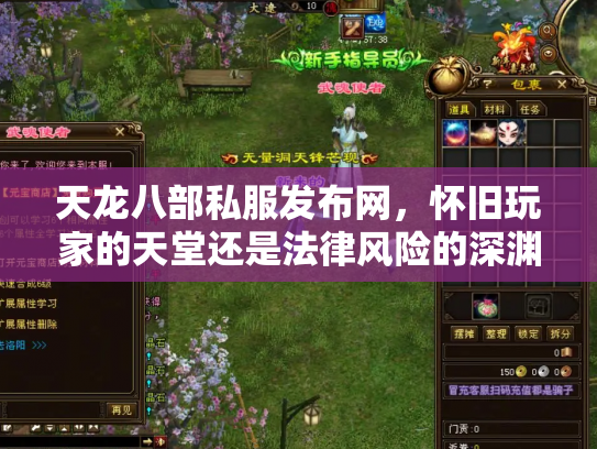 天龙八部私服发布网，怀旧玩家的天堂还是法律风险的深渊？