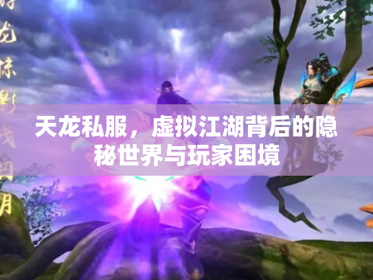 天龙私服，虚拟江湖背后的隐秘世界与玩家困境