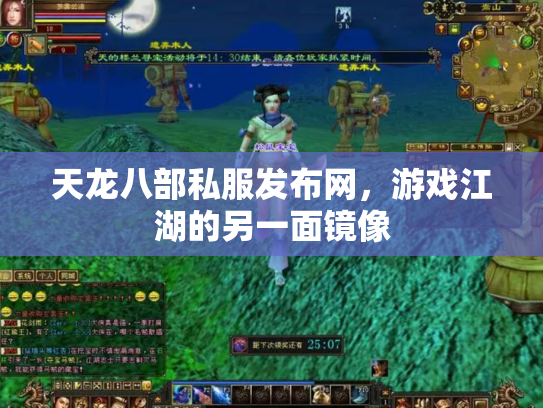 天龙八部私服发布网，游戏江湖的另一面镜像