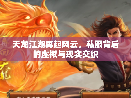 天龙江湖再起风云，私服背后的虚拟与现实交织