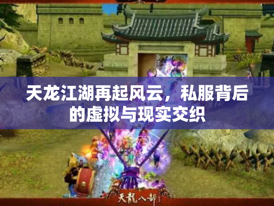 天龙江湖再起风云，私服背后的虚拟与现实交织