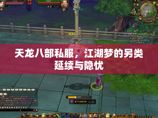 天龙八部私服，江湖梦的另类延续与隐忧