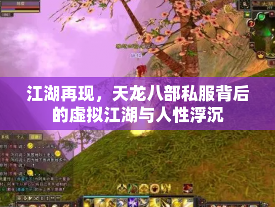 江湖再现，天龙八部私服背后的虚拟江湖与人性浮沉