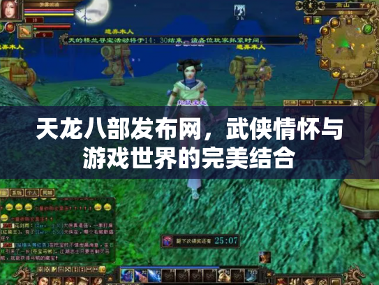 天龙八部发布网，武侠情怀与游戏世界的完美结合